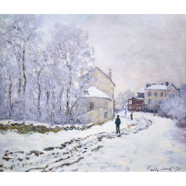 peinture monet hiver